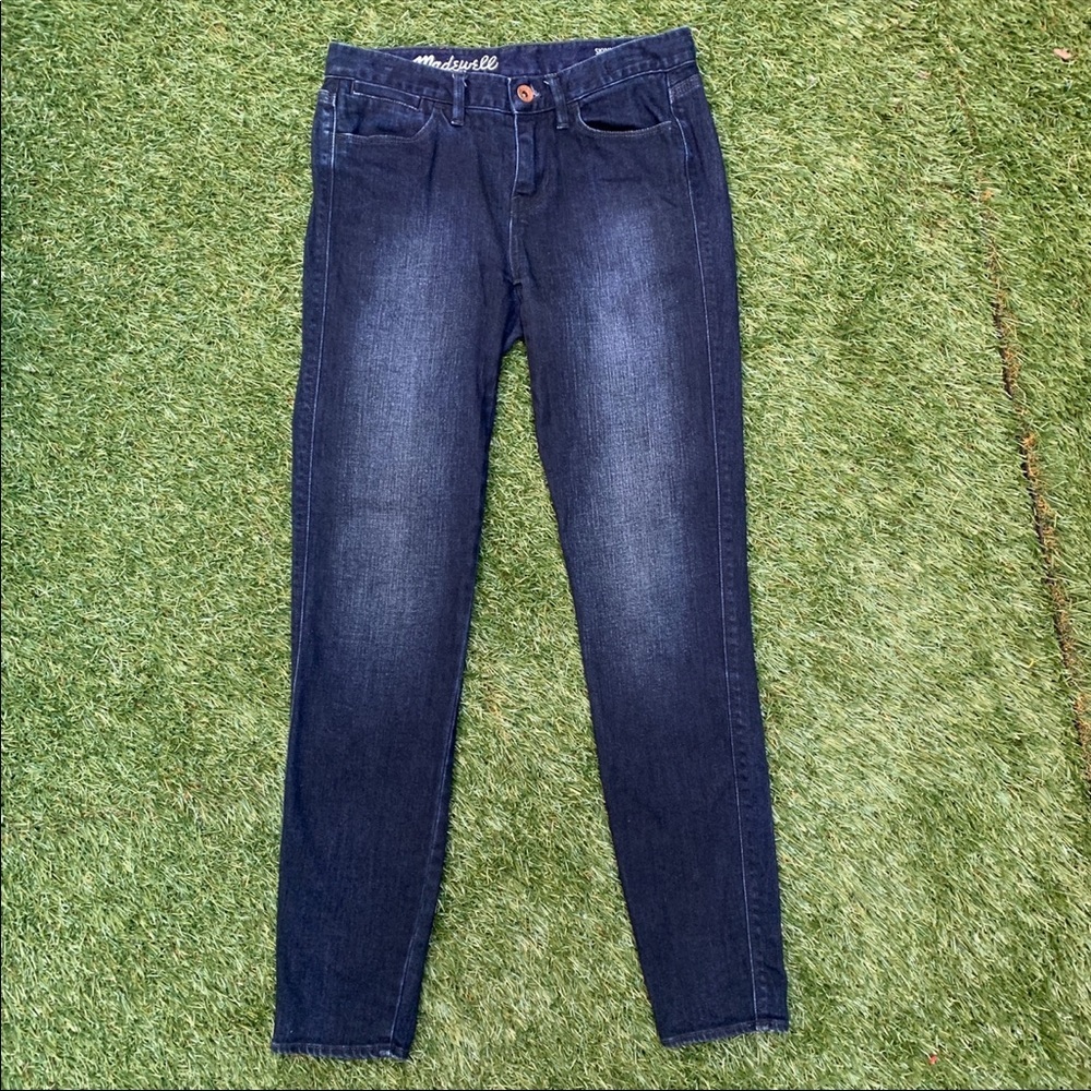 Madewell Skinny Skinny Ankle Blue Denim Jeans